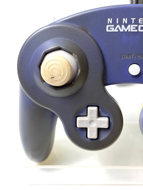 Nintendo GameCube Controller DOL-003 Navy Clear Genuine JPN Excellent