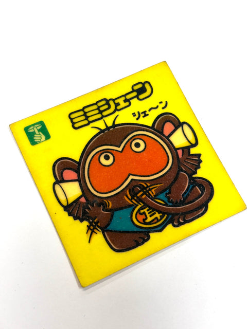 Lotte Bikkuriman Akuma VS Tenshi Sticker Mimi Sheen JAPAN
