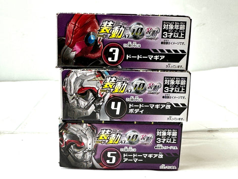 BANDAI SO-DO KR Zero-One AI10 Feat. Zi-O Dodo Magia Body/Armor Set of 3