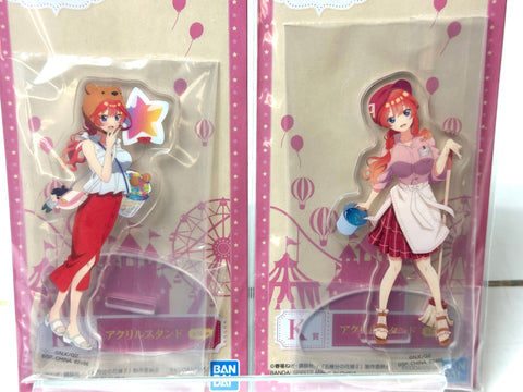 Ichiban Kuji Go Toubun Best Holiday K Prize Acrylic Stand Set of 10