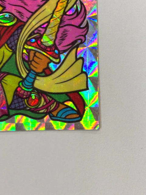 Lotte Bikkuriman Sticker Devil VS Angel Yasei Elsa M Vintage JAPAN