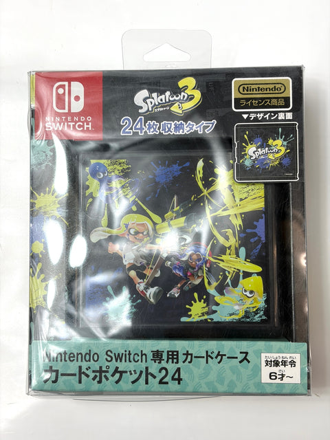 【任天堂ライセンス商品】Nintendo Switch専用カードケース カードポケット24 スプラトゥーン3
