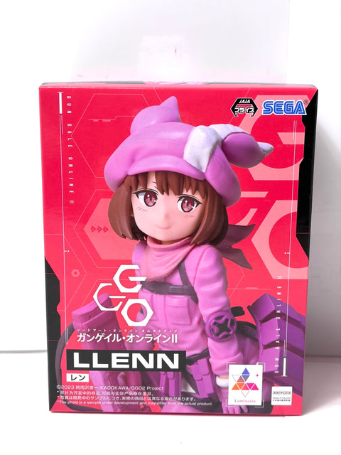 Sword Art Online Alternative GGO II LLENN Luminasta Prize Figure SEGA