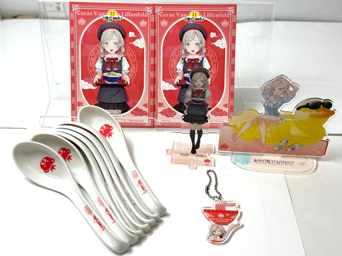 Love Live Hasunosora x Hachiban Ramen Serasu Yanagida Collab Goods Set