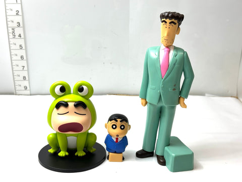 Crayon Shin-chan Cosplay Shinchan Figure Vol.6 Frog & Nohara Family Figures