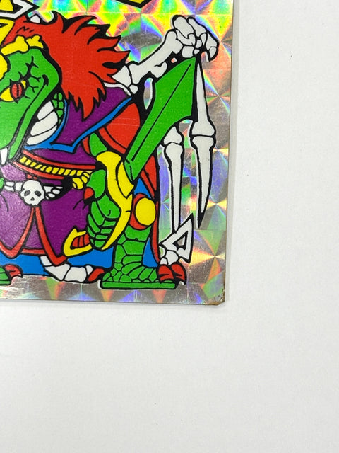 Lotte Bikkuriman Sticker Vol.6 Head Shiso Jura Vintage JAPAN