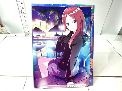 BANDAI Ichiban Kuji Quintessential Quintuplets F Prize Art Board Set of 5