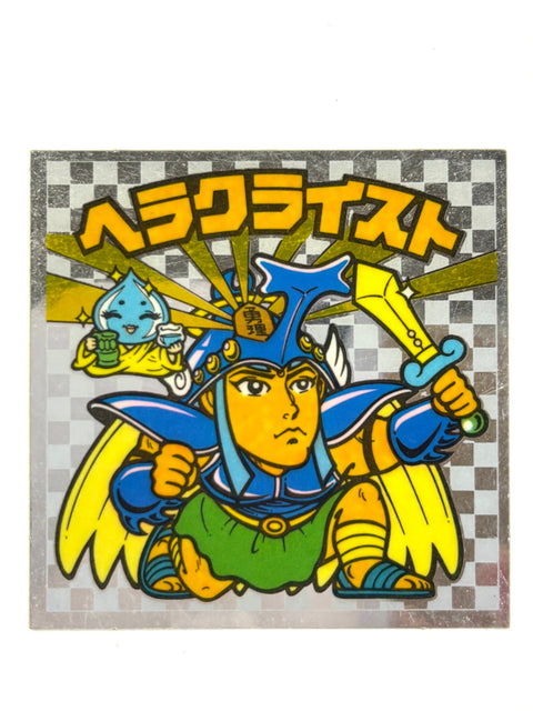 Lotte Bikkuriman Sticker Devil VS Angel Herakleist Vintage (C) JAPAN