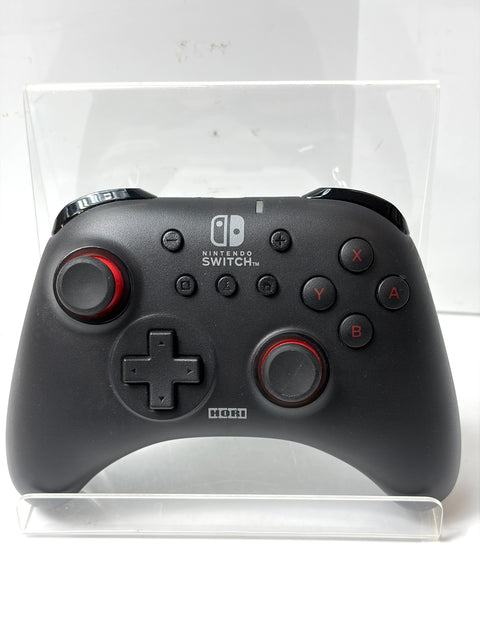 HORI Wireless Controller for Nintendo Switch Black NSW-461 Tested Working