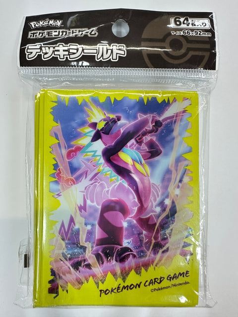Pokemon Card Game Deck Shield Toxtricity Sleeves 64pcs 66x92mm Official