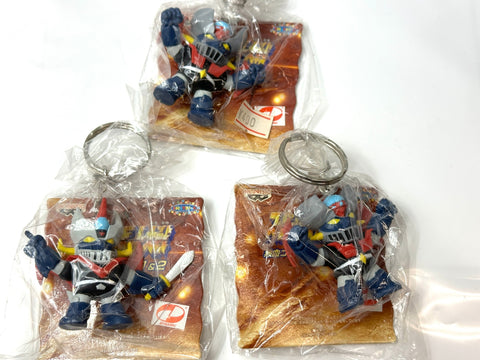 Banpresto Super Robot Wars Nekketsu Collection Devilman Mazinger Figure Keychain