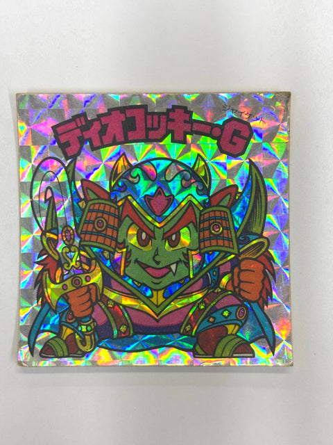 Bikkuriman Sticker Akuma VS Tenshi Dio Cocky G Lotte JAPAN