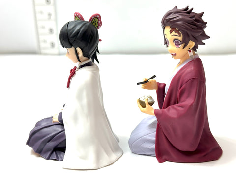 Demon Slayer Chokonose Premium Figure Set Kanao Tsuyuri & Tanjiro Kamado 2pcs