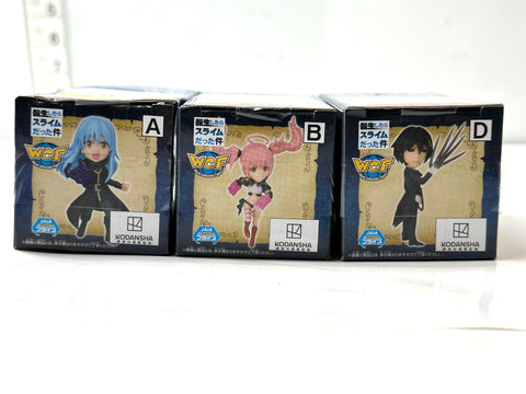 Tensei Slime WCF Figure Set Diablo Rimuru Tempest Milim Nava 3pcs Japan