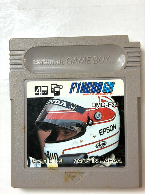 F-1 Hero GB Varie Game Boy Nintendo Japan Racing Formula 1 Satoru Nakajima