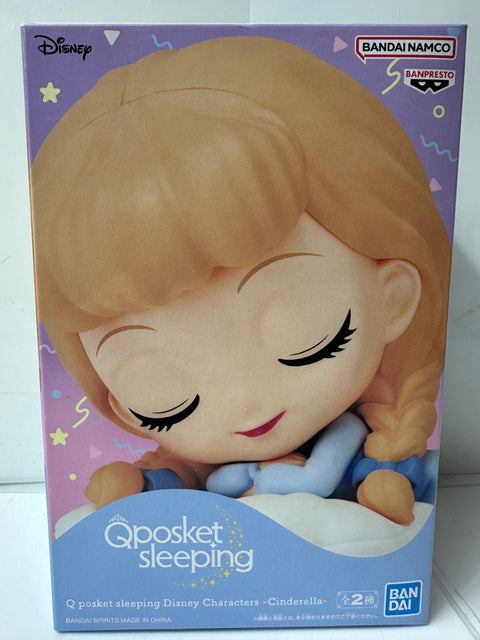 Disney Q posket Sleeping Cinderella Prize Figure BANPRESTO