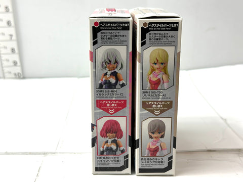 BANDAI SPIRITS 30MS Option Hair Style Parts Vol.8/Vol.10 2-Pack