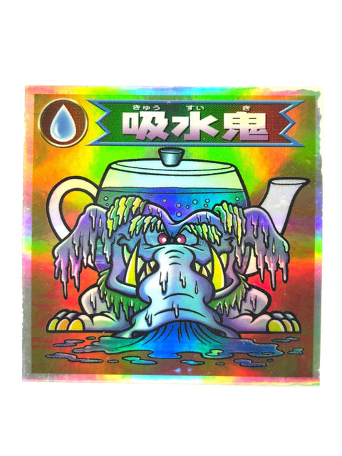 ビックリマンシール バグ悪魔VSギガ天使 吸水鬼