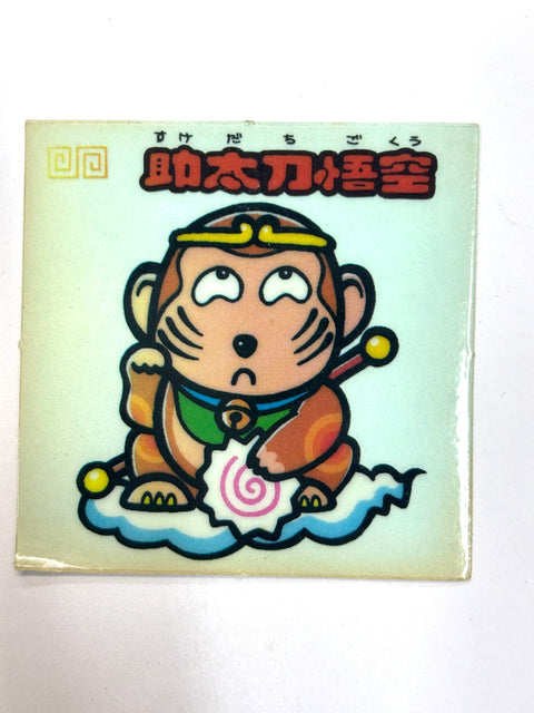 Lotte Bikkuriman Akuma VS Tenshi Sticker Sukedachi Goku JAPAN