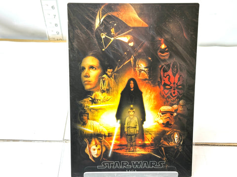 Star Wars Shitajiki Plastic Writing Boards Set of 4 EP1/EP2/EP3/Saga