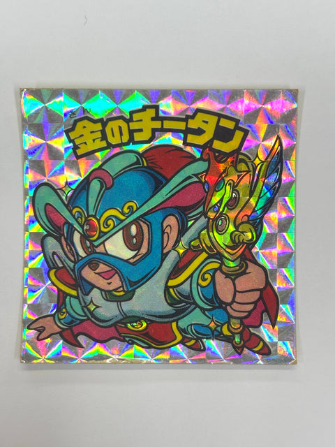 Bikkuriman Sticker Akuma VS Tenshi Golden Cheetan Lotte JAPAN