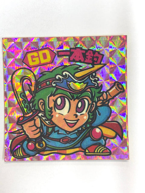 Bikkuriman Sticker Akuma VS Tenshi GD Ipponzuri Lotte JAPAN