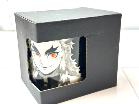 Demon Slayer Rengoku Monochrome Ceramic Mug MADE IN JAPAN