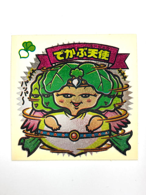 Bikkuriman Sticker Akuma VS Tenshi Dekabu Tenshi Lotte JAPAN