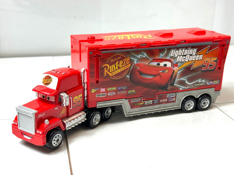TAKARA TOMY Tomica Disney Pixar Cars Mack Maintenance Trailer Playset