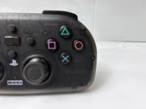 【SONYライセンス商品】ワイヤレスコントローラーライト for PlayStation (R) 4 クリアブラック【PS4対応】