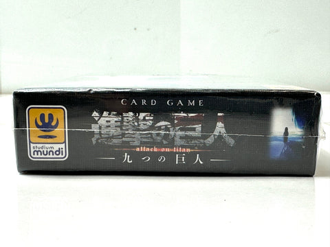 Attack on Titan: The Nine Titans Card Game Japanese Edition 2–6 Players