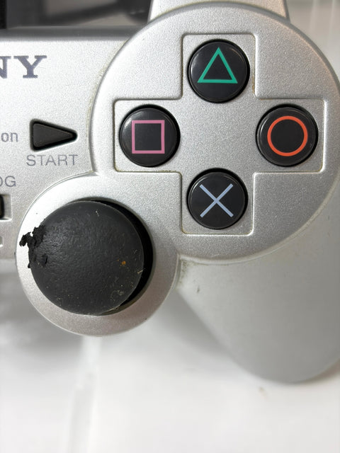 Sony PS2 DualShock 2 Controller Satin Silver SCPH-10010 Boxed Japan Import OEM