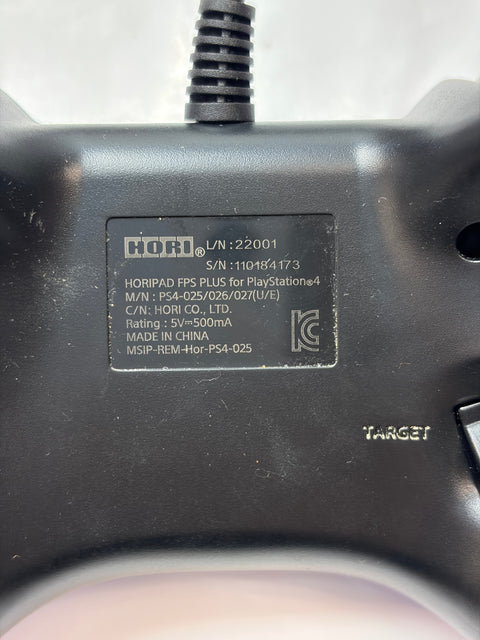 【連射機能搭載】ホリパッドFPSプラス for PS4 ブルー