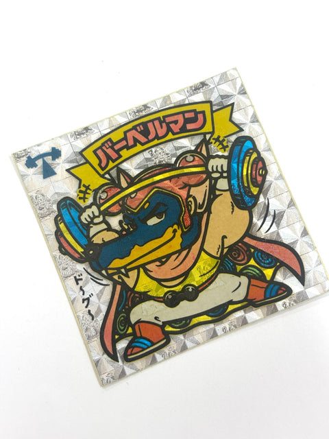 Bikkuriman Sticker Akuma VS Tenshi Barbell Man Lotte JAPAN