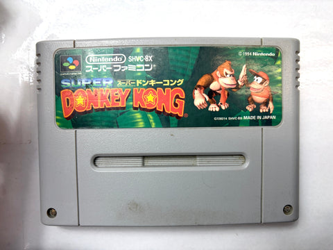 Super Donkey Kong Country 1 Super Famicom SNES Nintendo Japan