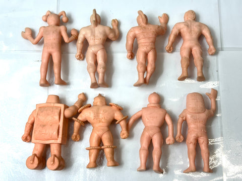 MARUKOSHI Kinnikuman Deka Keshi Kinkeshi Rubber Eraser Figures Lot of 25