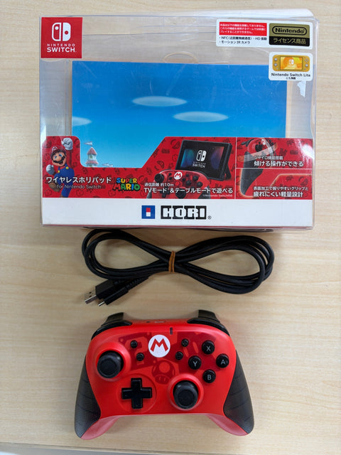 【任天堂ライセンス商品】ワイヤレスホリパッド for Nintendo Switch(スーパーマリオ)【Nintendo Switch対応】