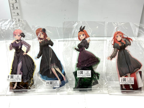 Quintessential Quintuplets Gothic Rock Acrylic Stand Set of 4 Nakano Sisters