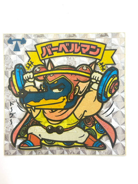 Bikkuriman Sticker Akuma VS Tenshi Barbell Man Lotte JAPAN