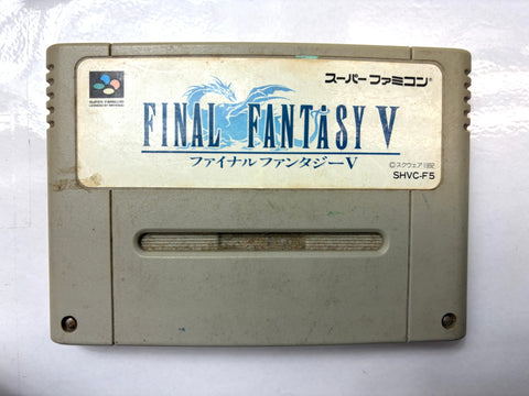 Final Fantasy V 5 FF5 Super Famicom SNES Nintendo Japan Square RPG
