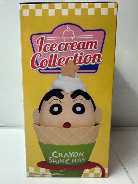 Crayon Shin-chan Ice Cream Collection Shin-chan & Shiro Prize Figure BANPRESTO BANDAI SPIRITS