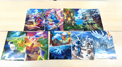 Pokemon Card Game Scarlet & Violet Lawson Exclusive A4 Clear File Complete Set