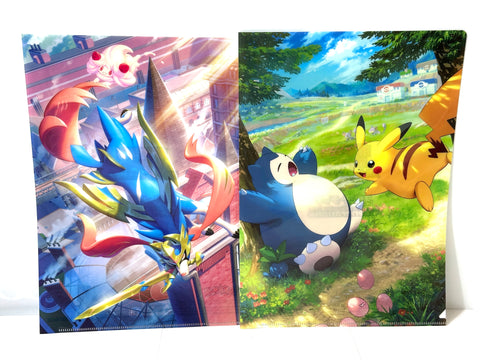 Pokemon Card Game Scarlet & Violet Lawson Exclusive A4 Clear File Complete Set