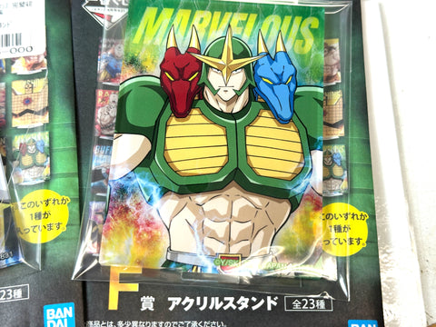 Ichiban Kuji Kinnikuman Prize F Acrylic Stand 22 Piece Set Bandai Japan Rare