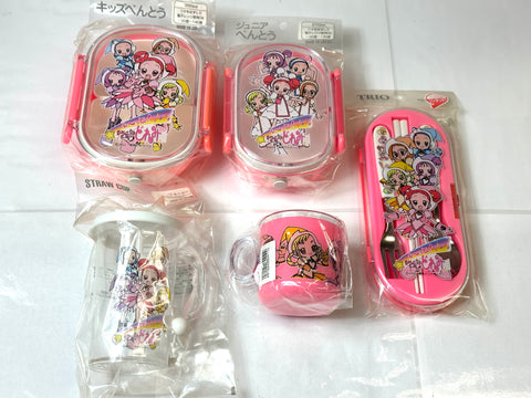 Ojamajo Doremi Lunch Box Cutlery Push Trio Set of 5 Rare Japan Exclusive