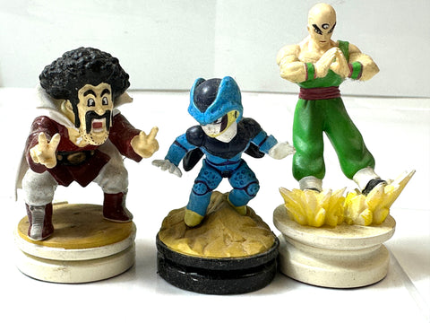 Dragon Ball Chess Piece Collection Figure Set of 9 Bandai Japan Exclusive