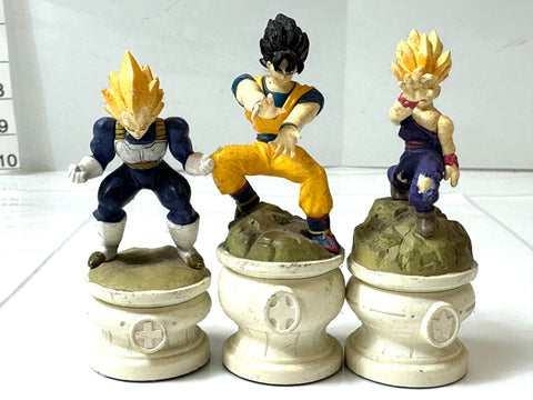 Dragon Ball Chess Piece Collection Figure Set of 9 Bandai Japan Exclusive