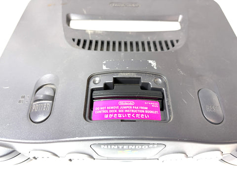Nintendo 64 N64 Console Gray NTSC-J Japan Version Untested As-Is