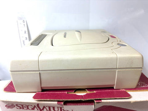 SEGA Saturn Console HST-0014 Boxed with Controllers & Cables Japan Version