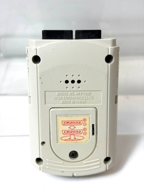 Sega Dreamcast Visual Memory Unit VMU White Japan Version tested As-Is